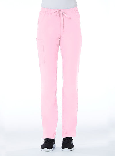 Blush Pink - Maevn Red Panda Full Elastic Cargo Pant