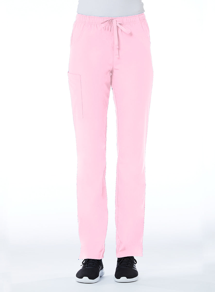 Blush Pink - Maevn Red Panda Full Elastic Cargo Pant