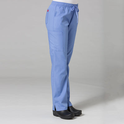 Ceil Blue - Maevn Red Panda Full Elastic Cargo Pant