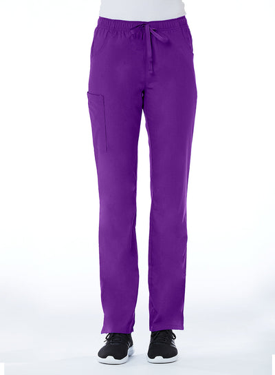 Eggplant - Maevn Red Panda Full Elastic Cargo Pant