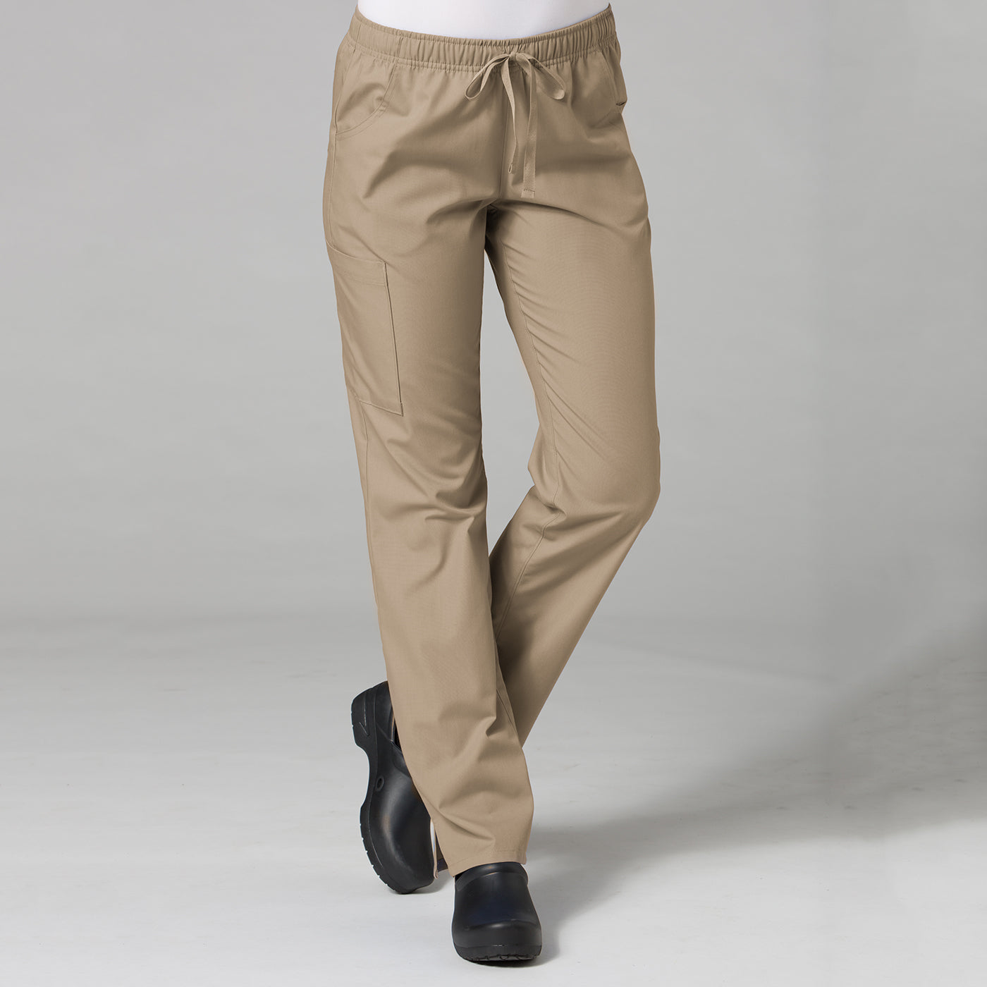Khaki - Maevn Red Panda Full Elastic Cargo Pant