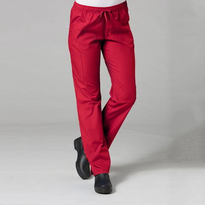 Red - Maevn Red Panda Full Elastic Cargo Pant