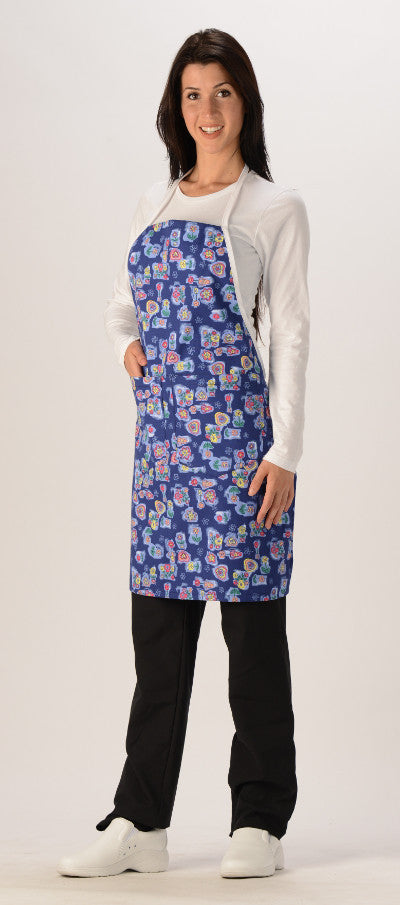 Avida Floral Apron - Avida Healthwear Inc.