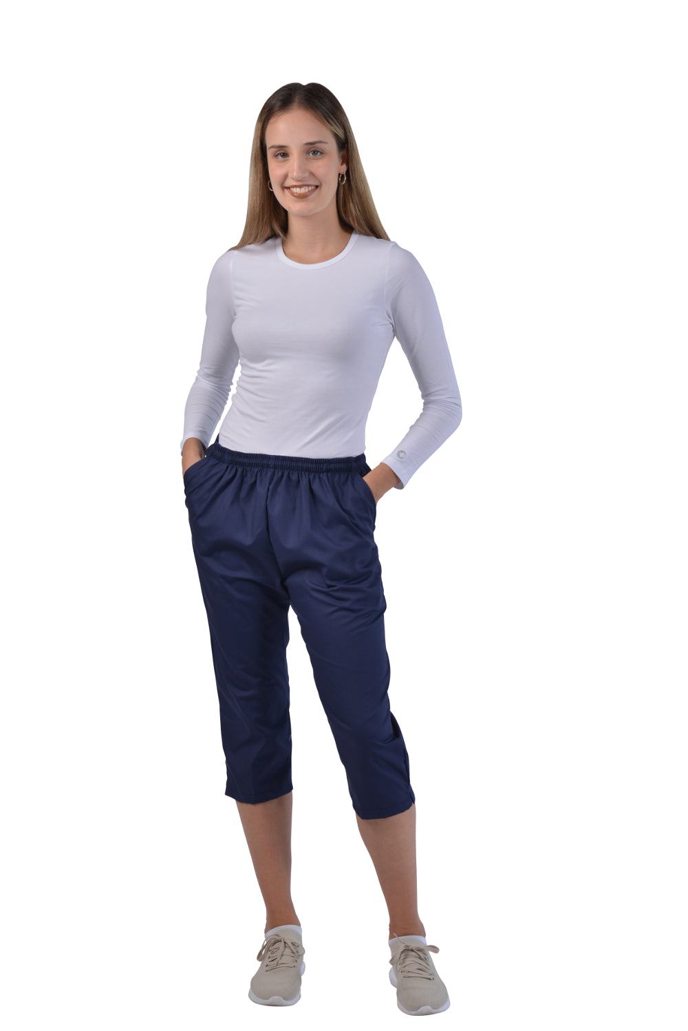 Navy - Avida Core Capri Pant