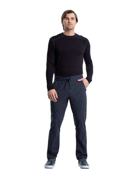 Pewter - Cherokee iFlex Men's Drawstring Cargo Pant