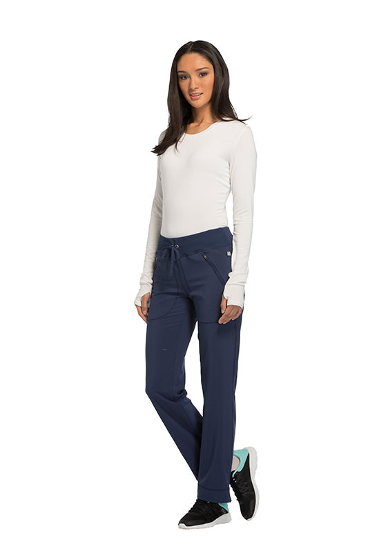 Navy - Cherokee Infinity Mid Rise Drawstring Pant