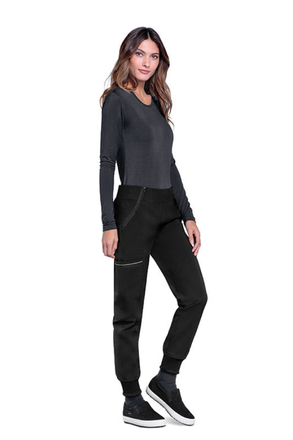 Black - Cherokee Infinity Mid Rise Jogger Pant