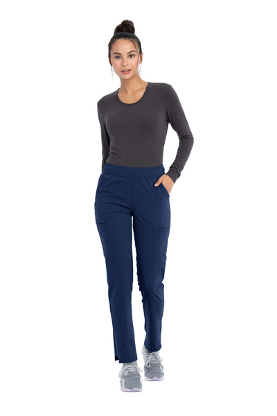 Navy - Cherokee Euphoria Mid Rise Drawstring Pant