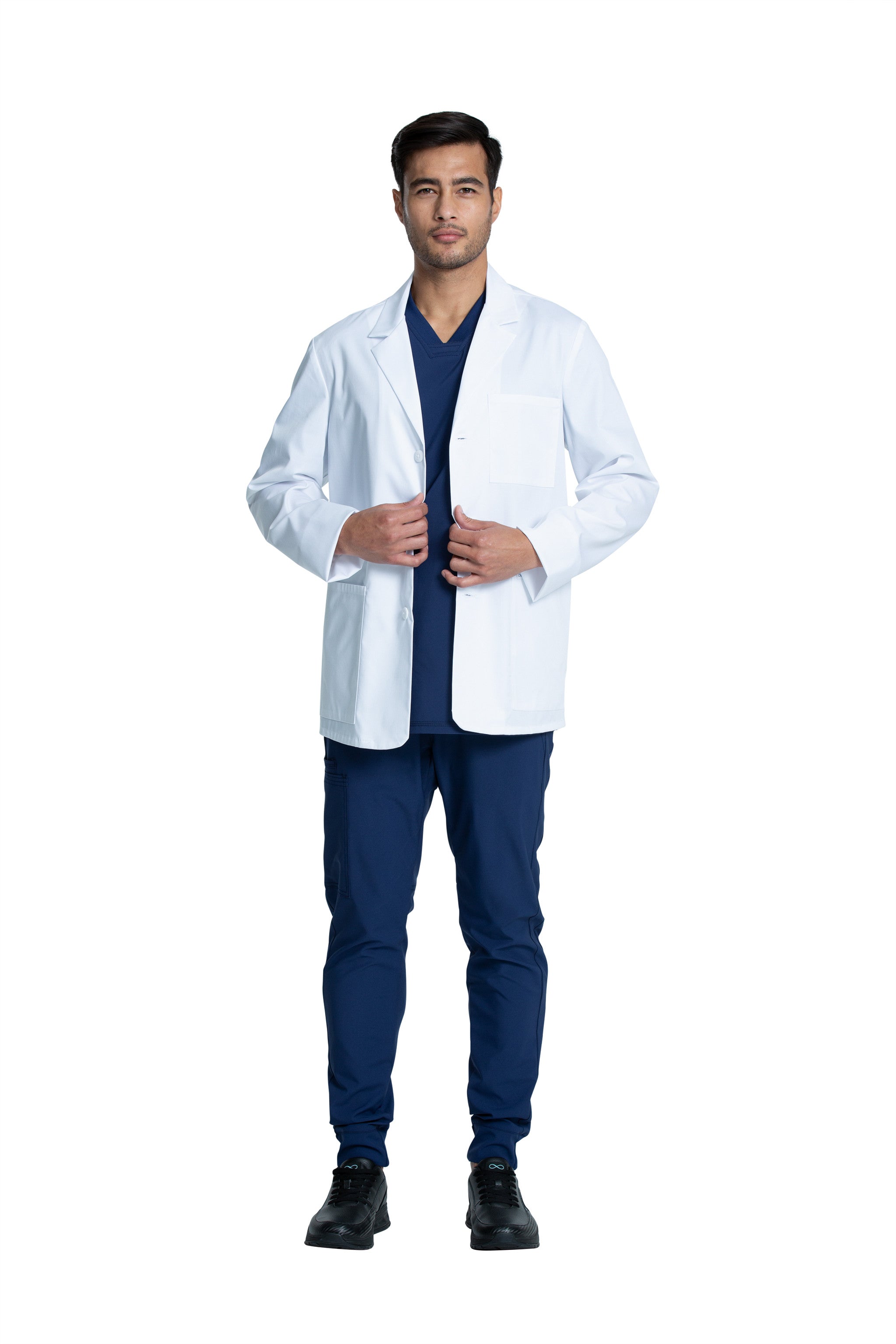 White - Project Lab by Cherokee 30" Men's Consultation Coat