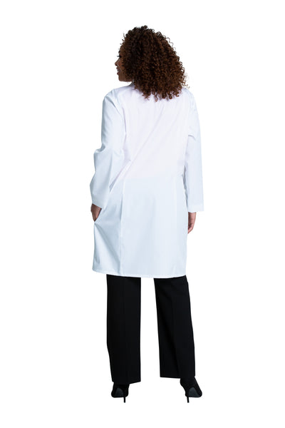 White - Project Lab by Cherokee 37" Women's Lab Coat