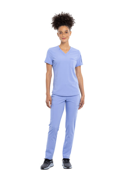 Ciel Blue - Cherokee Euphoria V-Neck Top