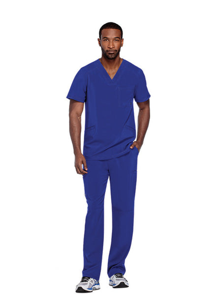 Galaxy Blue - Cherokee Infinity Men's V-Neck Top