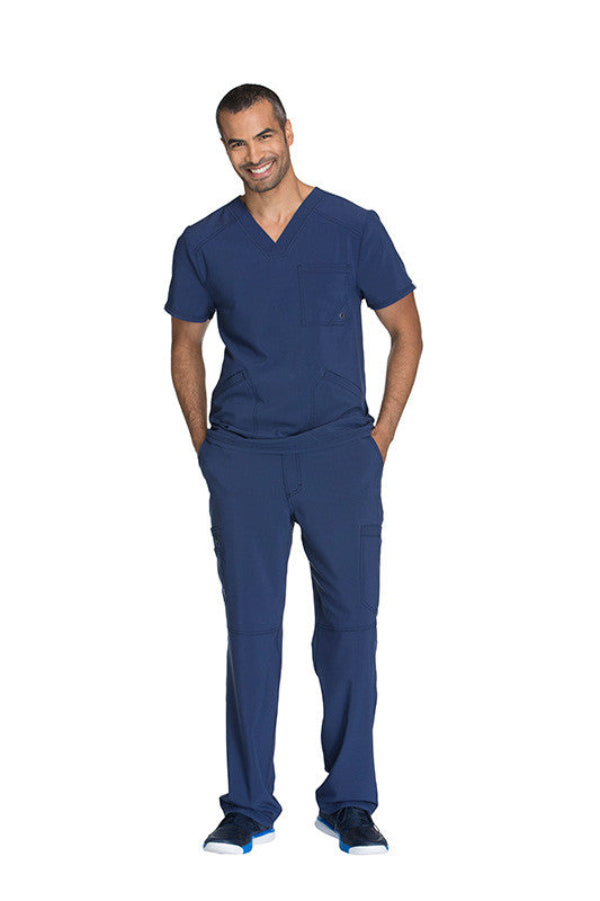 Navy - Cherokee Infinity Men's V-Neck Top