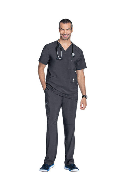 Humber Spa Men's V-Neck Top (Pewter)