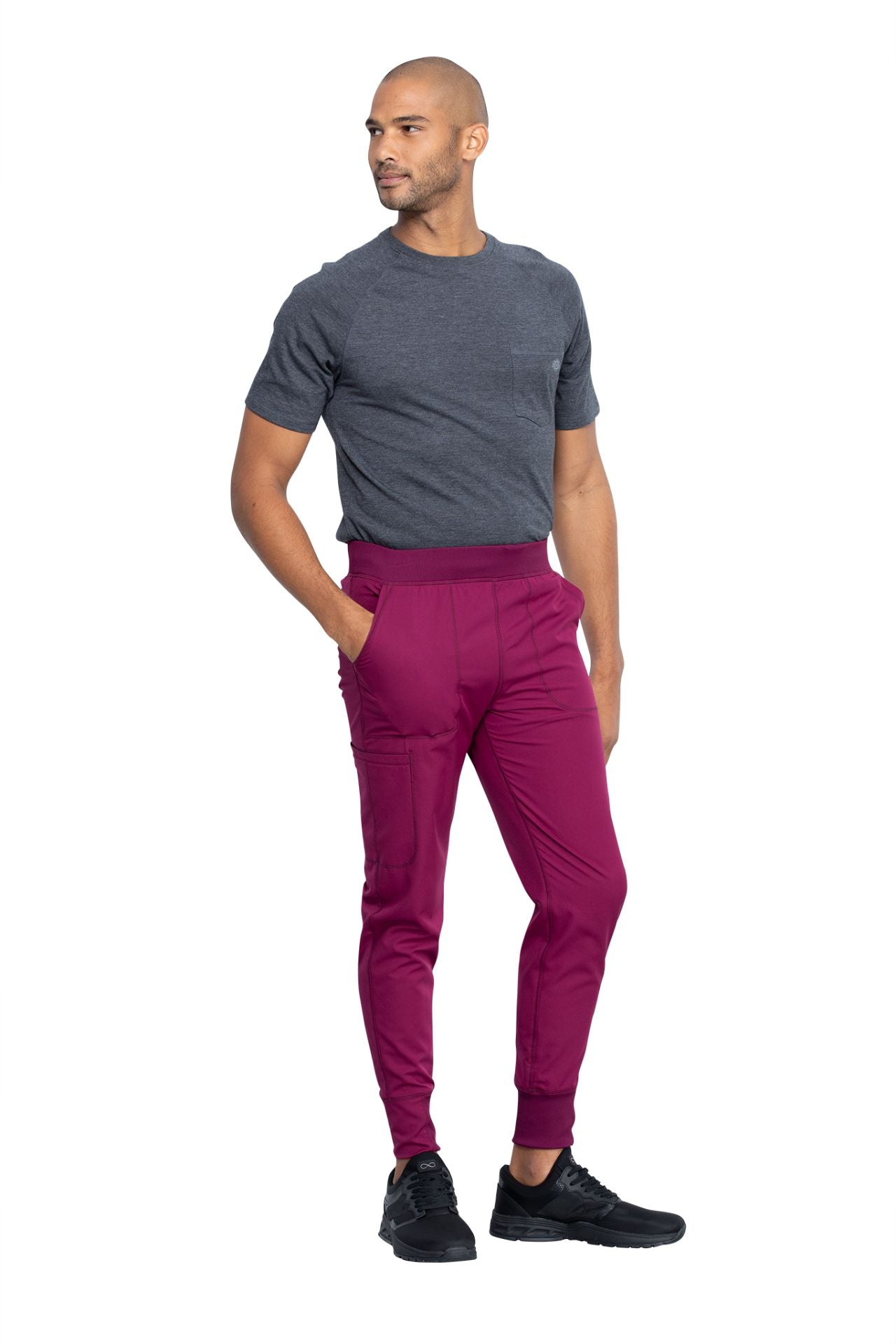 Wine - Dickies Dynamix Men's Natural Rise Jogger Pant