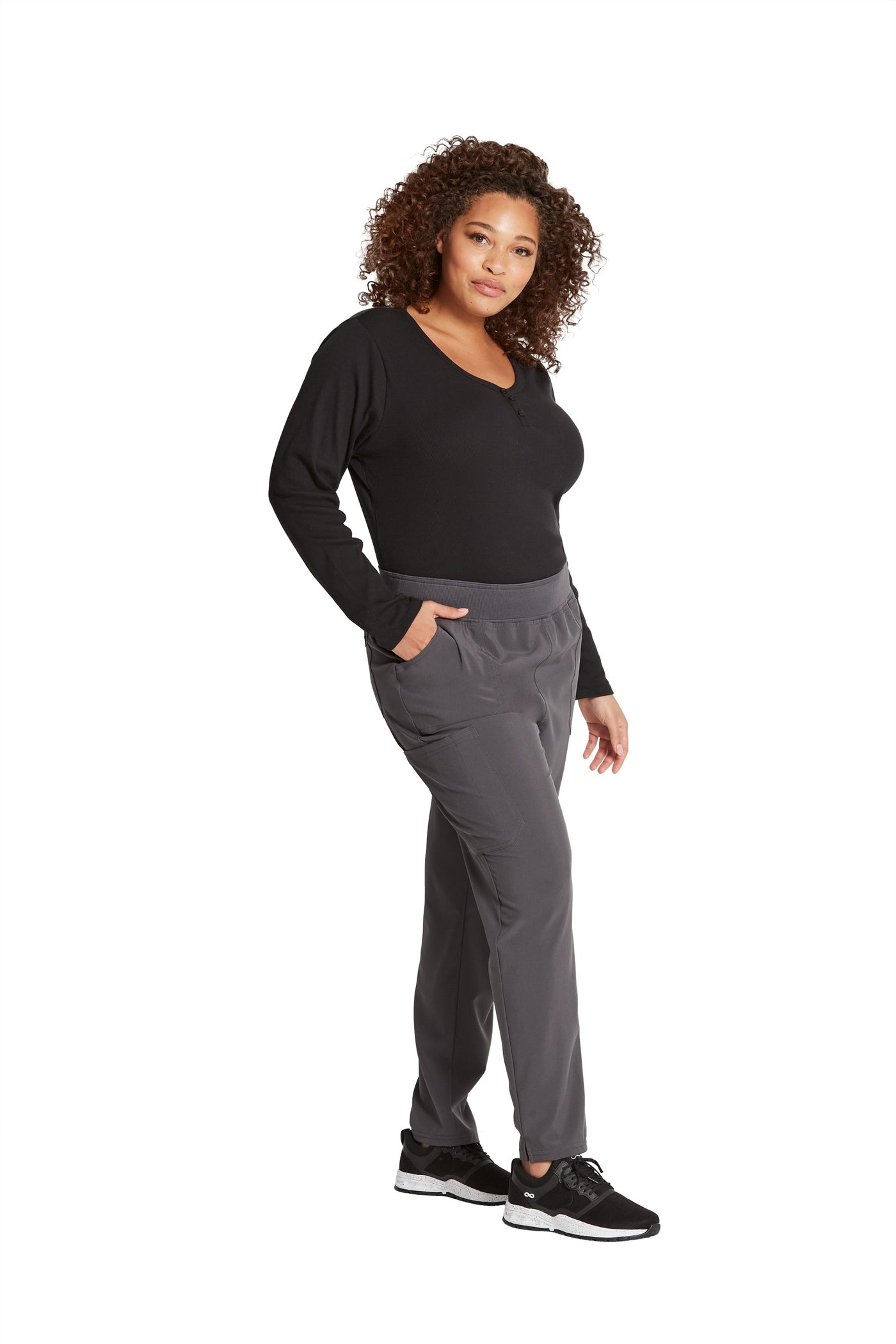 Pewter - Dickies EDS Essentials Mid Rise Pull On Pant