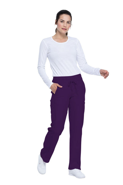 Eggplant - Dickies Dynamix Mid Rise Drawstring Pant