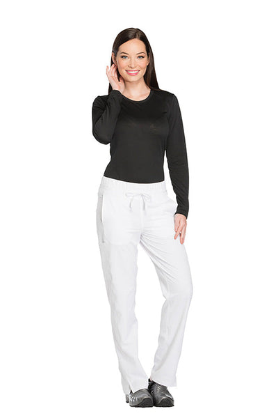 White - Dickies Dynamix Mid Rise Drawstring Pant