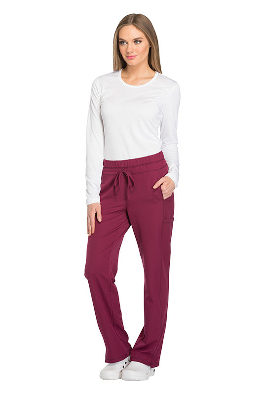 Wine - Dickies Dynamix Mid Rise Drawstring Pant