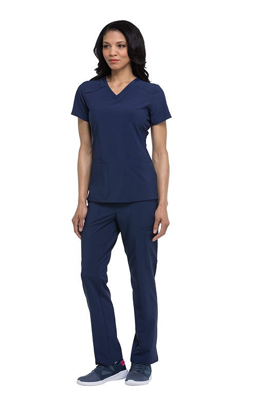 Navy - Dickies EDS Essentials V-Neck Top