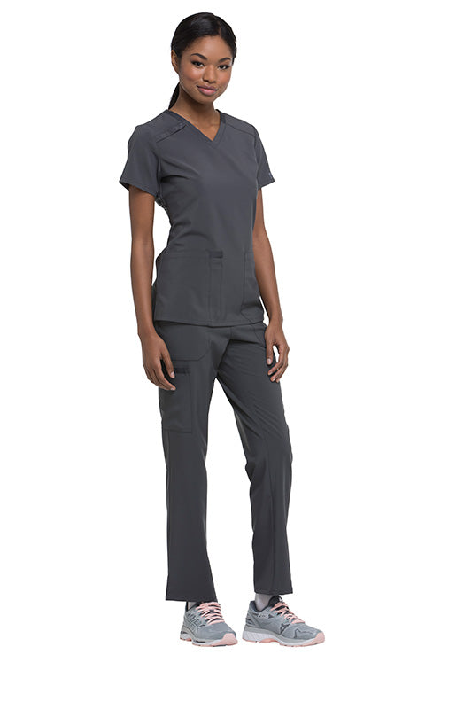 Pewter - Dickies EDS Essentials V-Neck Top