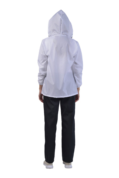 White - Avida Hooded Jacket