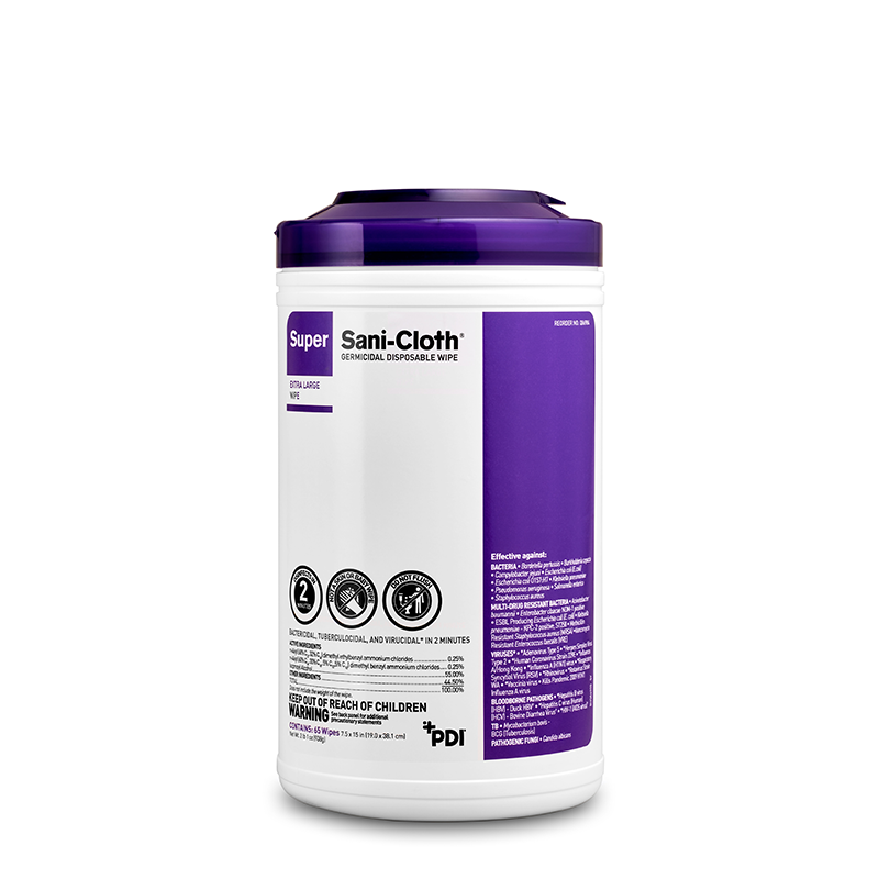 Super Sani-Cloth Disinfecting Wipes (XL Size Wipes)
