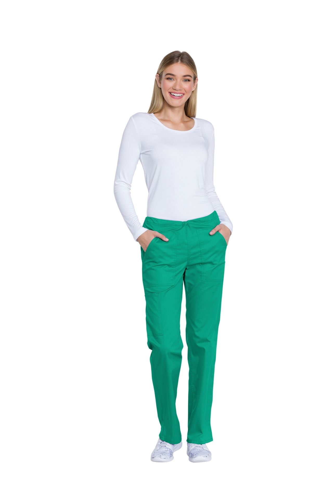 Surgical Green - Genuine Dickies Industrial Strength Mid Rise Drawstring Pant