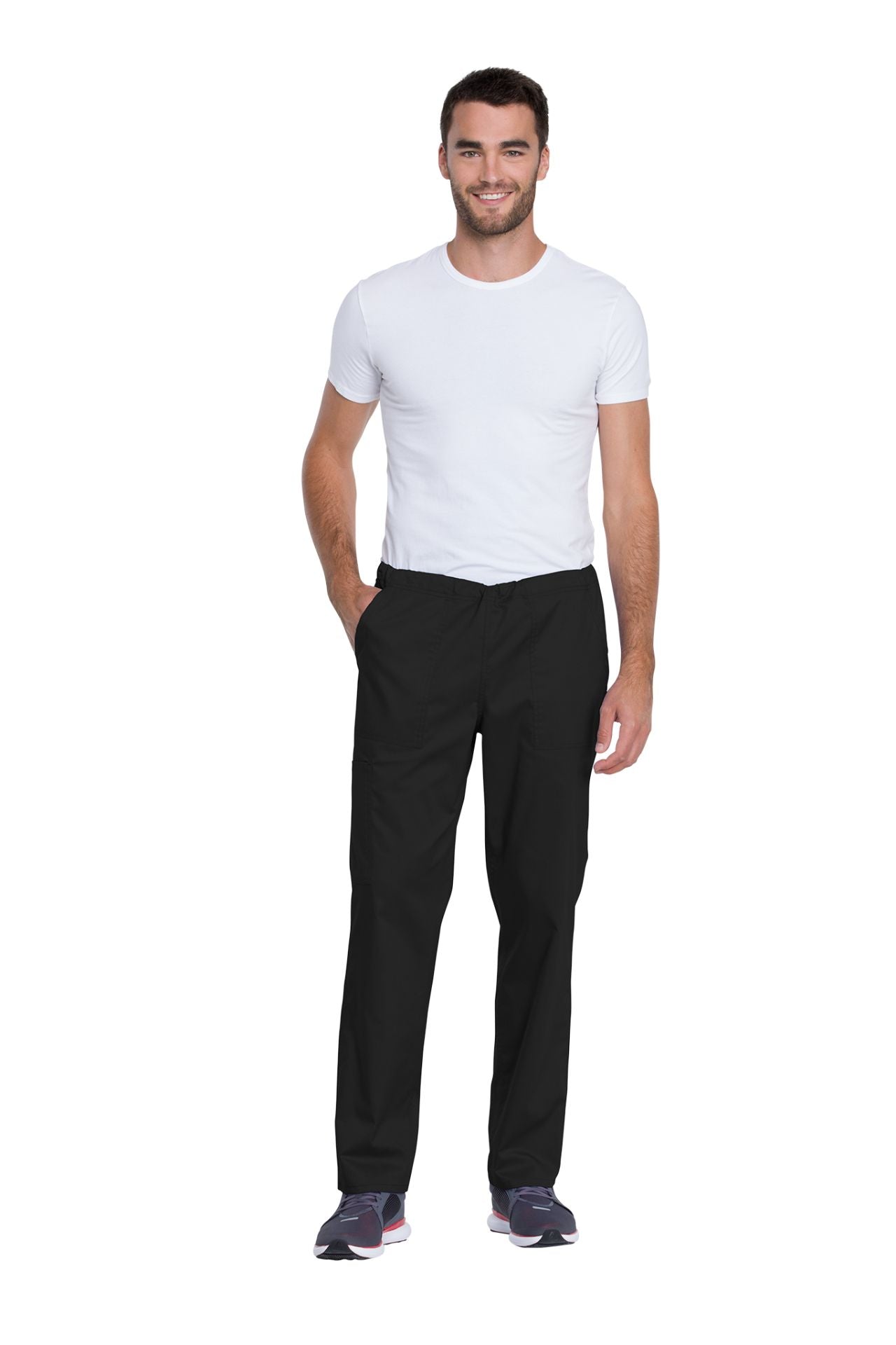 Black - Genuine Dickies Industrial Strength Unisex Mid Rise Drawstring Pant