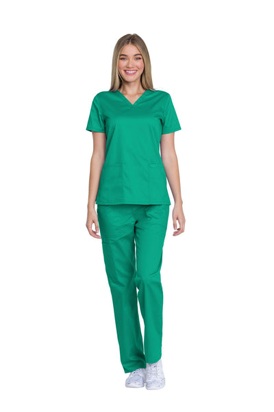 Surgical Green - Genuine Dickies Industrial Strength V-Neck Top