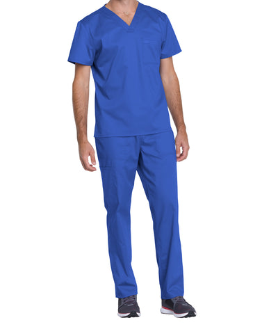 Royal - Genuine Dickies Industrial Strength Unisex V-Neck Top (1 Pocket)