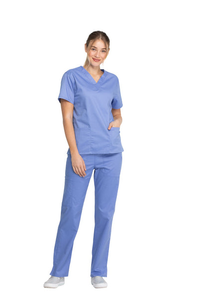 Ciel - Genuine Dickies Industrial Strength Unisex V-Neck Top (2 Pockets)