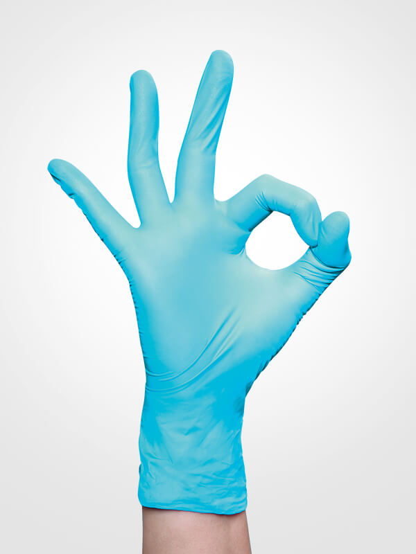 Aurelia Hybrid Powder Free Nitrile/Vinyl Blend Gloves
