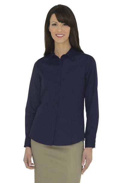 True Navy - Coal Harbour Women's Long Sleeve Work Shirt