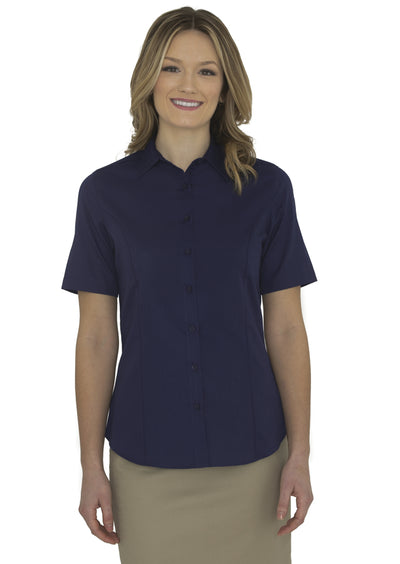 True Navy - Coal Harbour Women's Short Sleeve Work Shirt