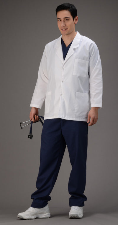 White - Avida Lab Coats Unisex Consultation Coat