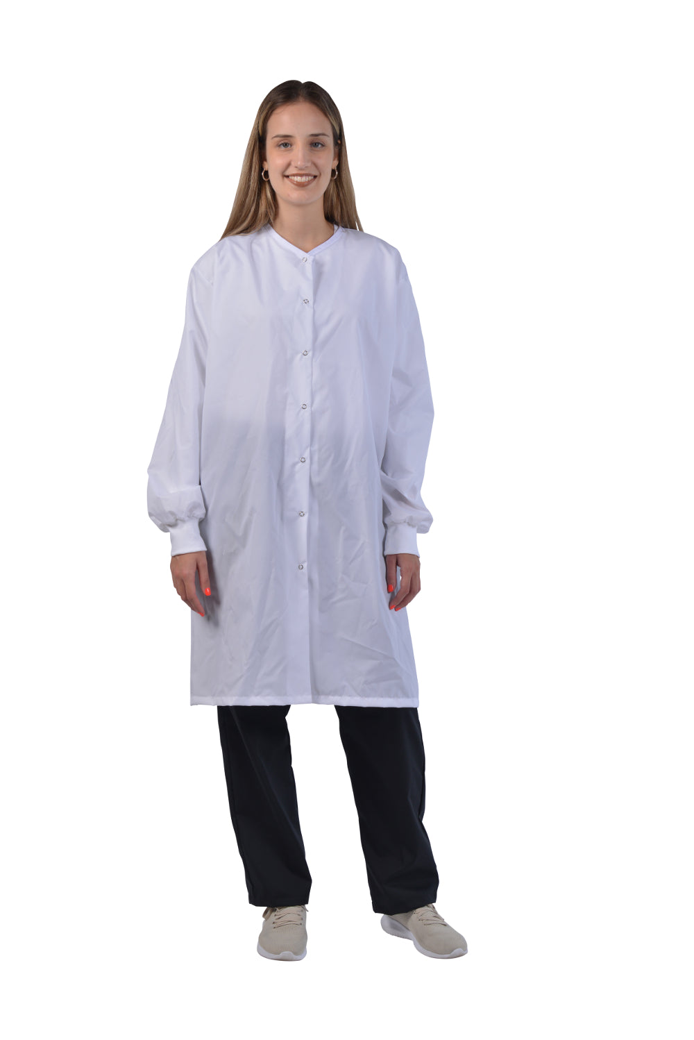 White - Avida Lab Coats Lab Coat (AAMI Level I Fabric)