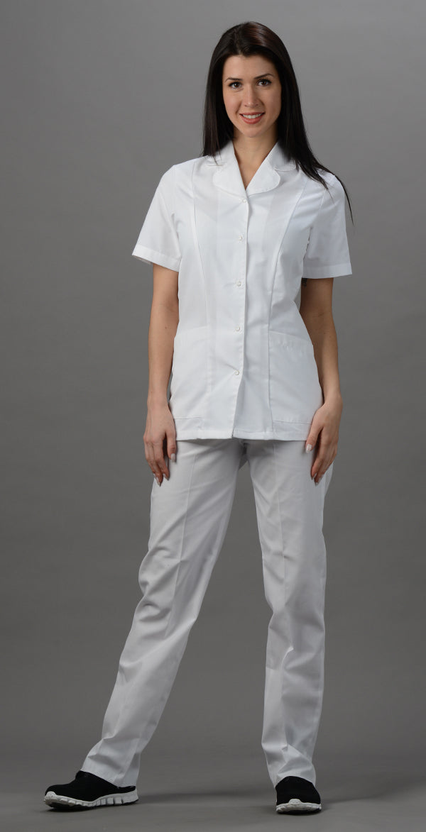 White - Avida Snap Front Top