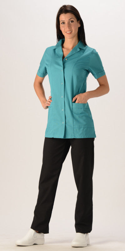 Teal - Avida Core Snap Front Top