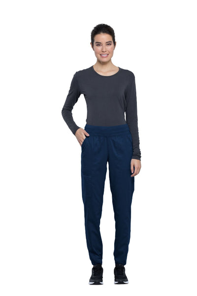 Navy - Cherokee Workwear Revolution Natural Rise Jogger