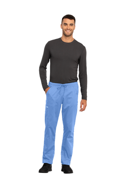 Ciel Blue - Cherokee Workwear Revolution Unisex Drawstring Cargo Pant