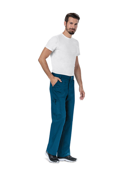 Caribbean Blue - Cherokee Workwear Revolution Men's Fly Front Cargo Pant