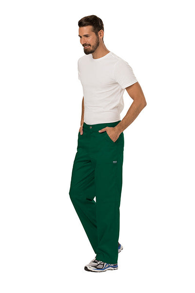 Hunter Green - Cherokee Workwear Revolution Men's Fly Front Cargo Pant