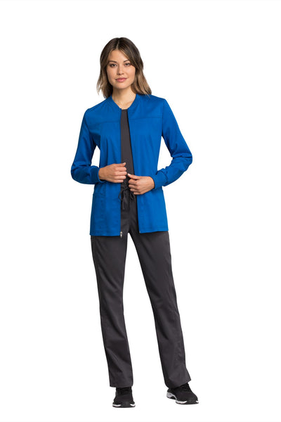 Royal - Cherokee Workwear Revolution Tech Zip Front Jacket