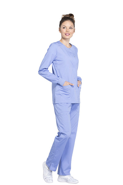 Ciel - Cherokee Workwear Professionals Snap Front Jacket