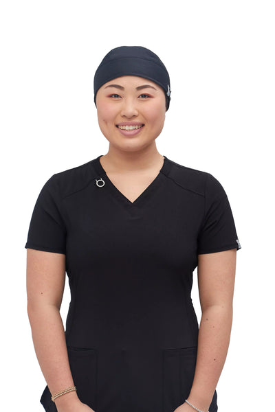 Black - Cherokee Workwear Revolution Tech Unisex Scrubs Hat