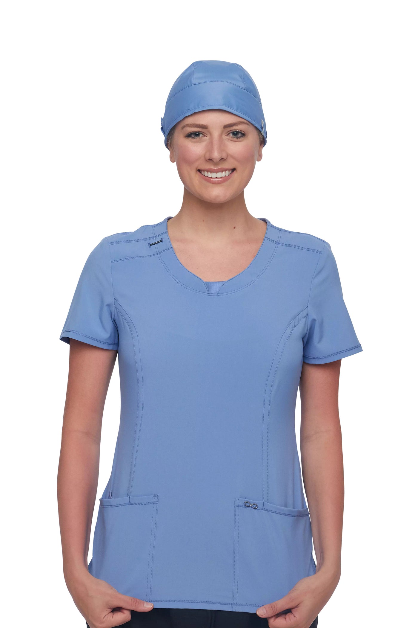 Ciel Blue - Cherokee Workwear Revolution Tech Unisex Scrubs Hat