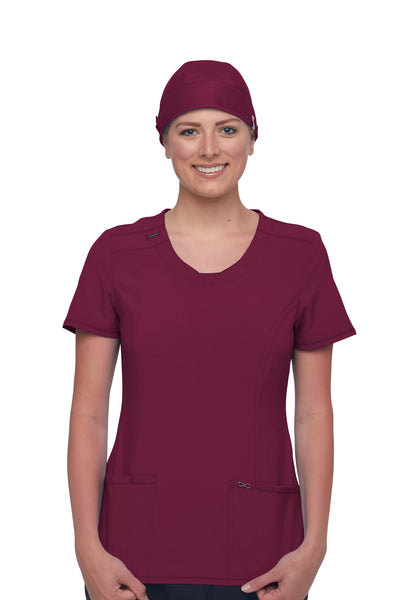 Wine - Cherokee Workwear Revolution Tech Unisex Scrubs Hat