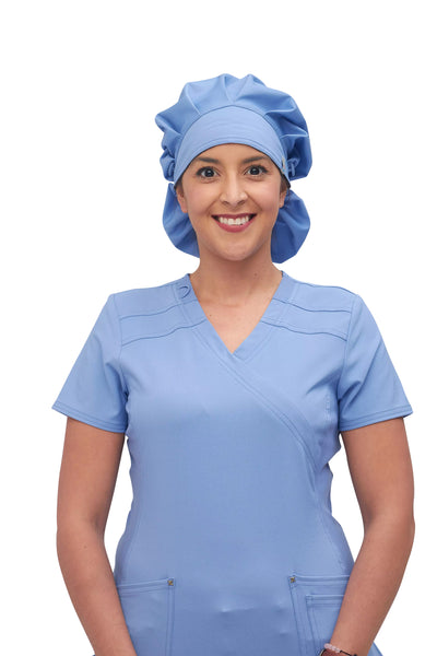 Ciel Blue - Cherokee Workwear Revolution Tech Bouffant Scrubs Hat