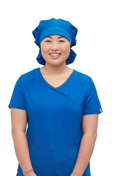 Royal - Cherokee Workwear Revolution Tech Bouffant Scrubs Hat
